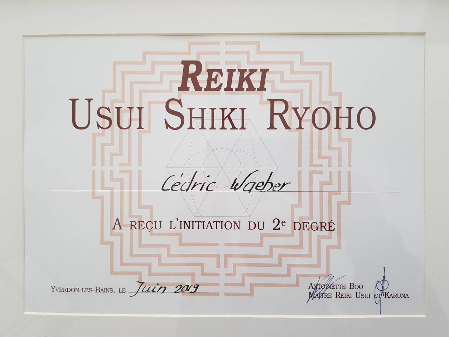 Reiki niveau II