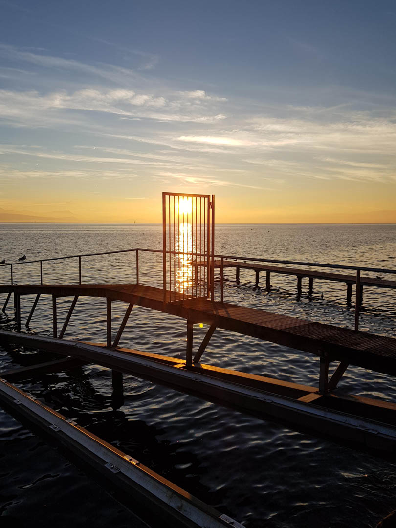 Soleil couchant Pully
